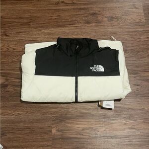 The North Face Black and White Puffer Jacket